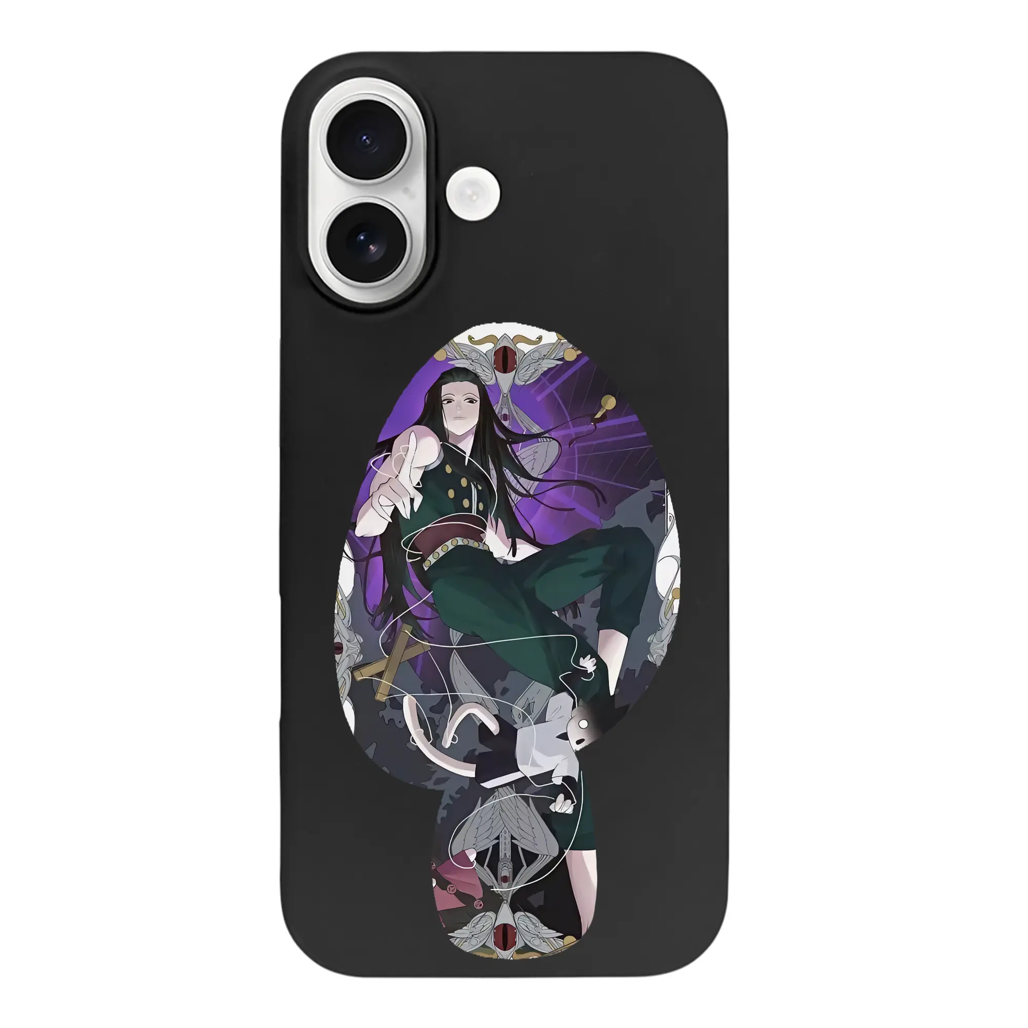 ハンター×ハンター グッズ イルミ＝ゾルディック - iPhone 17 シリーズ シリコンケース 薄型 耐衝撃 指紋防止 ソフトタッチカバー 精密フィット 傷防止 保護ケース iPhone 17/17 Air/17 Pro/17 Pro Max 対応